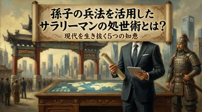 孫子の兵法を活用したサラリーマンの処世術とは？現代を生き抜く5つの知恵