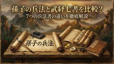 孫子の兵法と武経七書を比較？7つの兵法書の違いを徹底解説