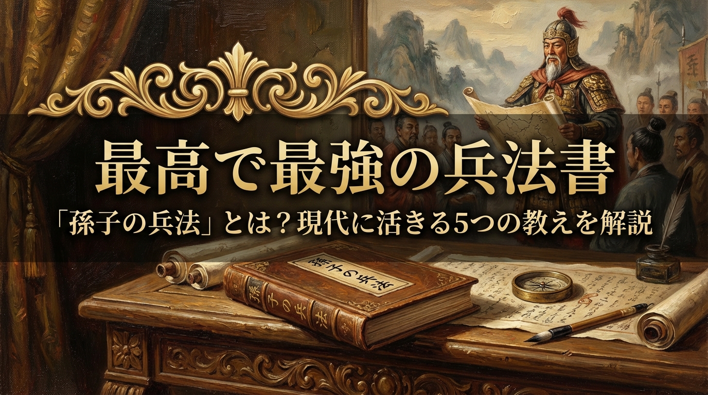 最高で最強の兵法書「孫子の兵法」とは？現代に活きる5つの教えを解説