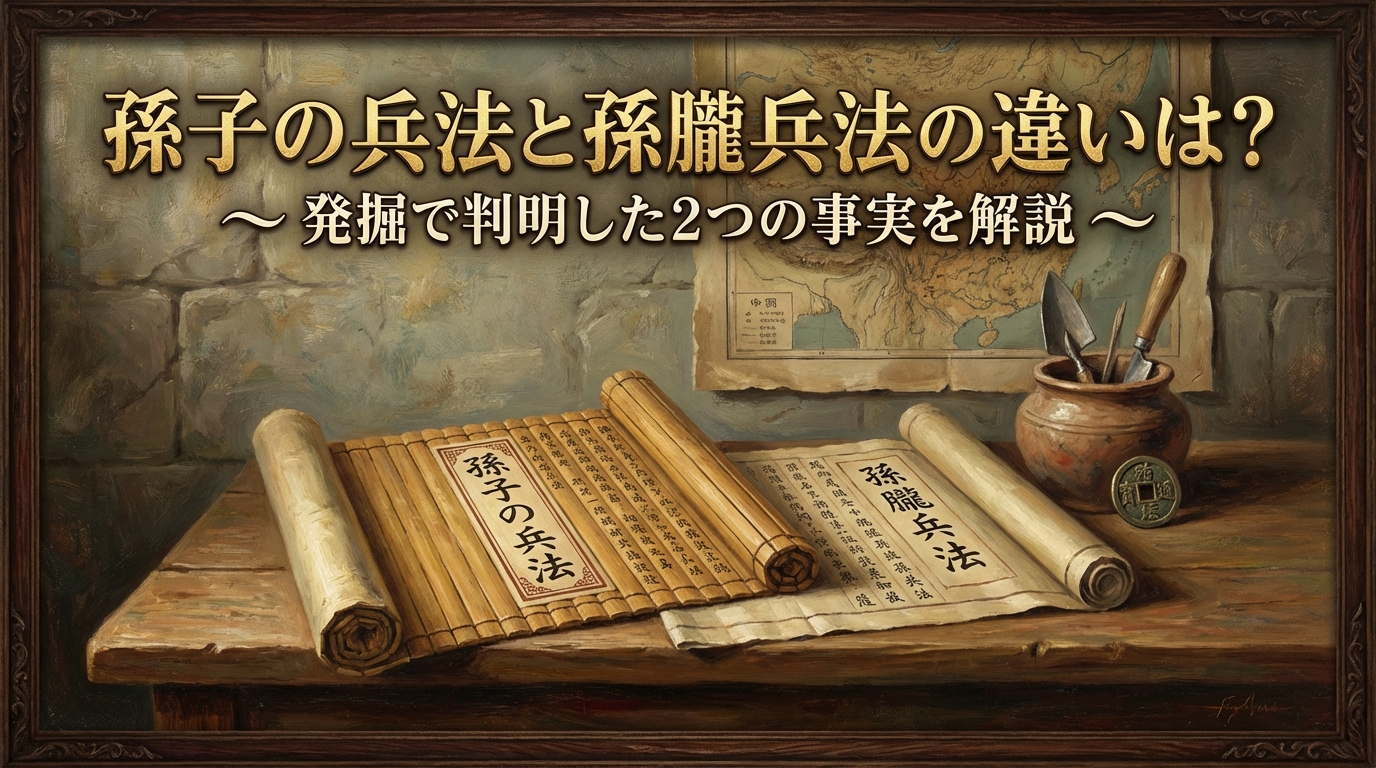 孫子の兵法と孫臏兵法の違いは?発掘で判明した2つの事実を解説