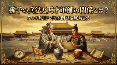 孫子の兵法と天才軍師の関係とは？5つの原則や具体例を徹底解説！