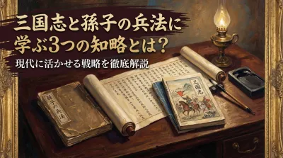 三国志と孫子の兵法に学ぶ3つの知略とは？現代に活かせる戦略を徹底解説