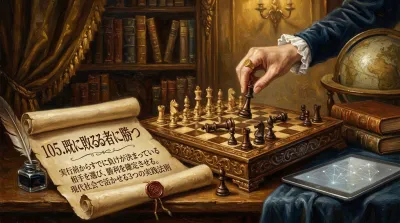 105.既に敗るる者に勝つ ：実行前からすでに負けが決まっている相手を選び、勝利を確定させる。？現代社会で活かせる3つの実践法則