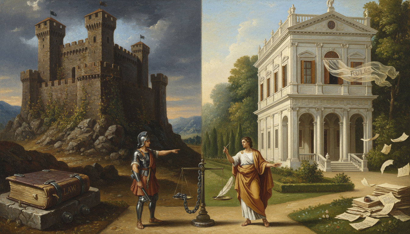 組織間の比較データと法的義務によるルールの徹底度