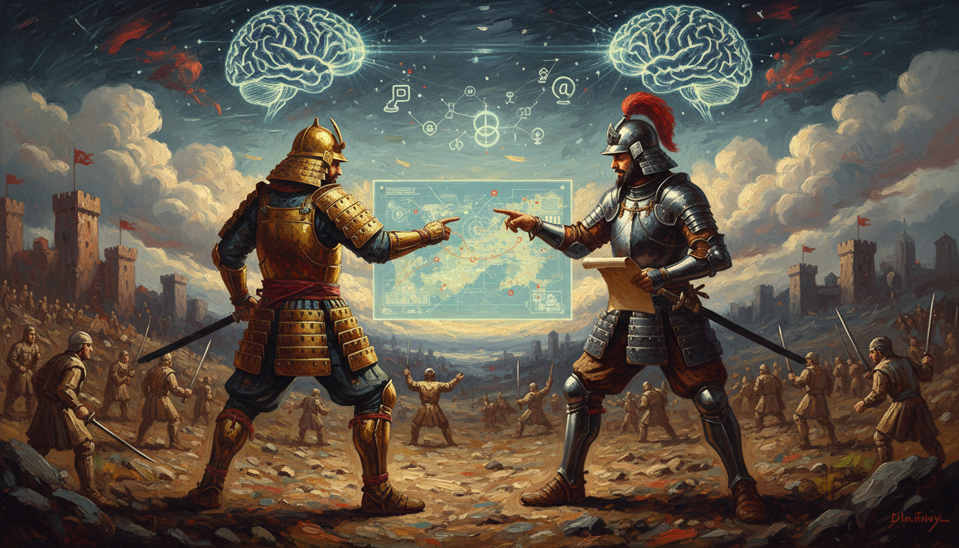 互角の戦いにおいて知恵と戦術が強く求められる背景と理由