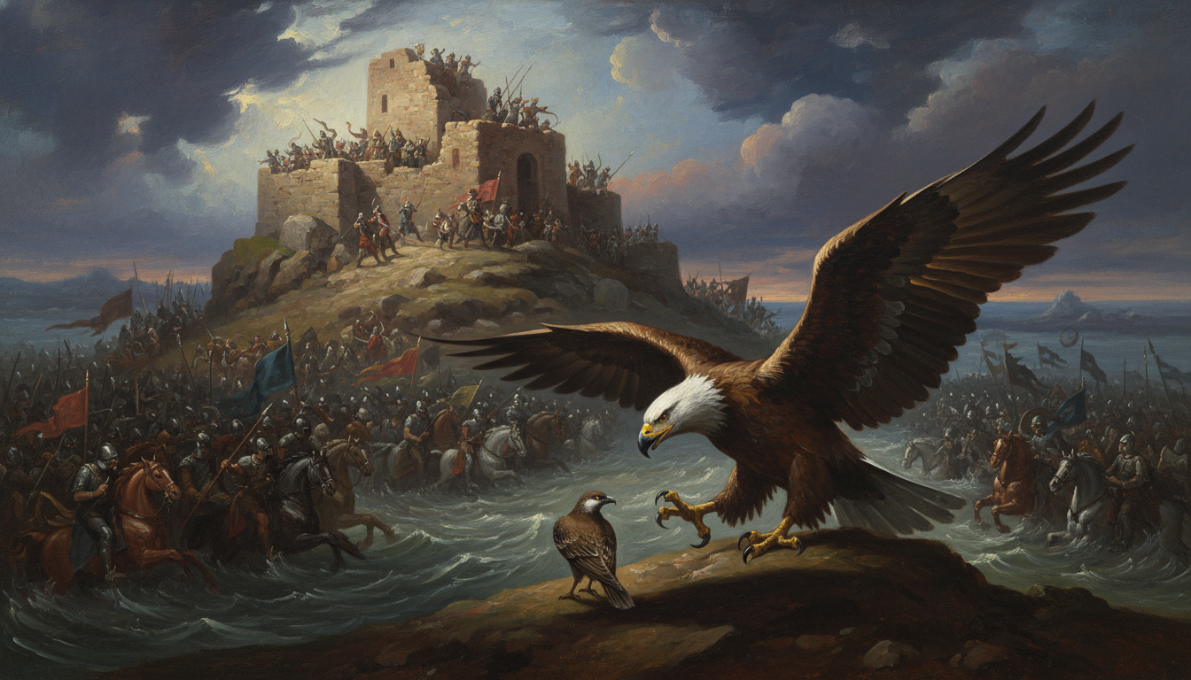 圧倒的な戦力差を直視し、無謀な戦いを避けることが最大の防御です