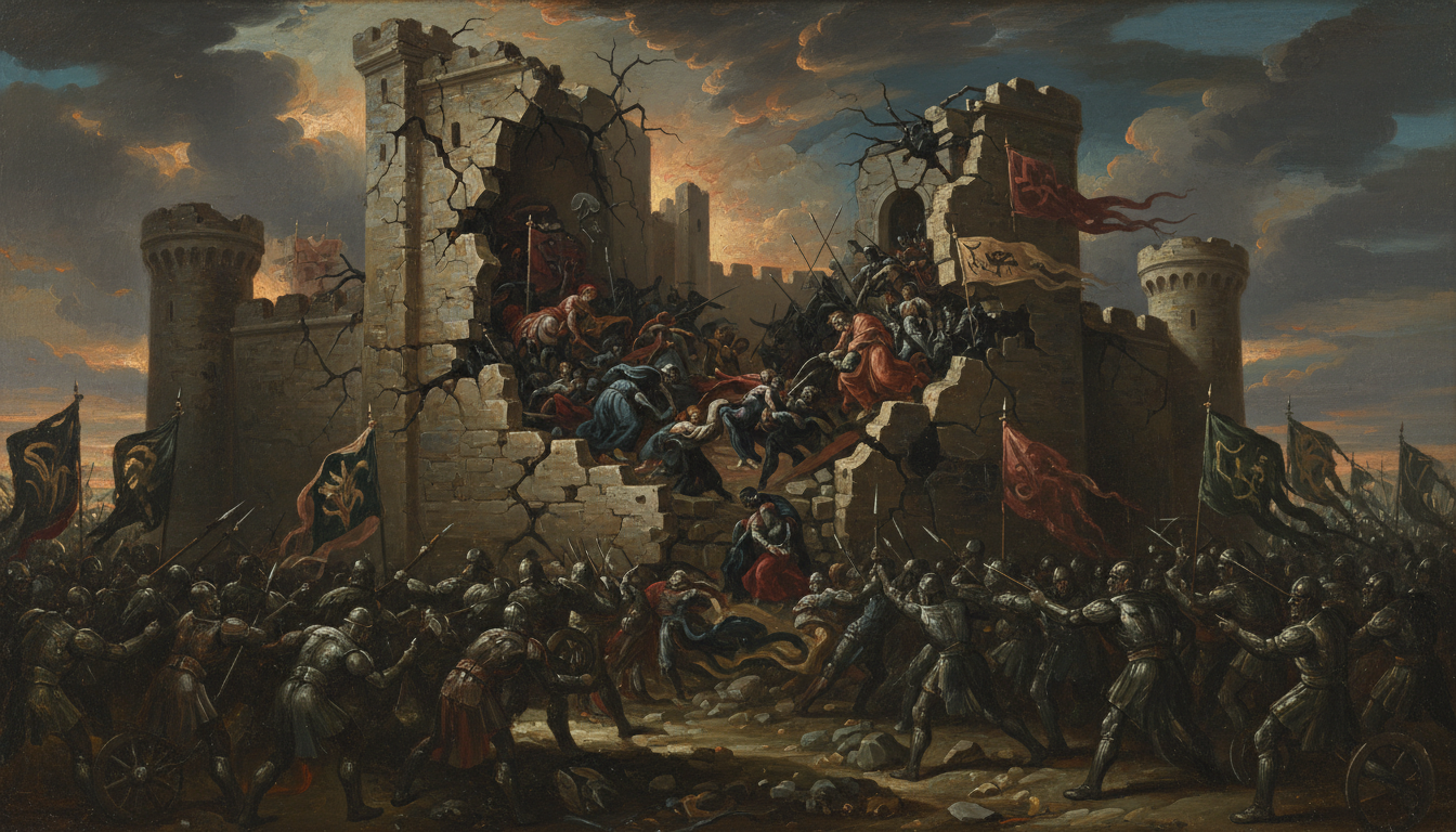 内部の混乱が外部からの攻撃を招く普遍的な法則