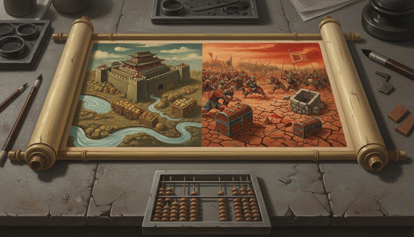 竹簡孫子に基づく守備優位の思想とリソース管理の原則