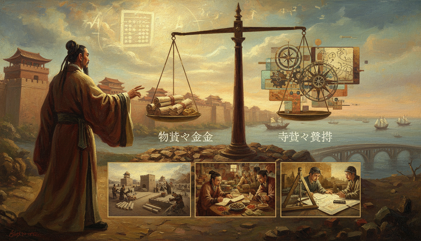 孫子の「量」は現代ビジネスにおける資源配分の最適化そのものです